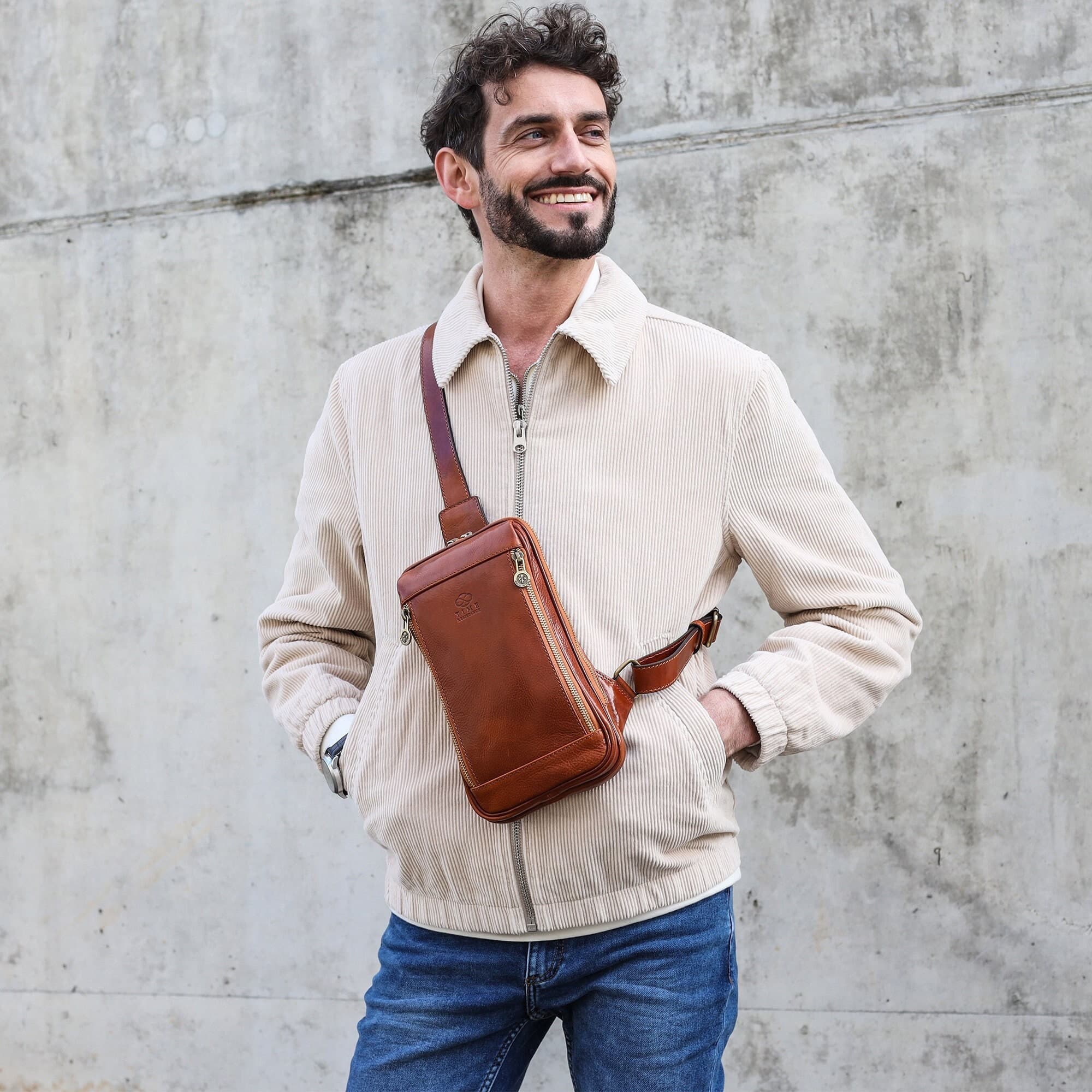 Leather Crossbody Bag